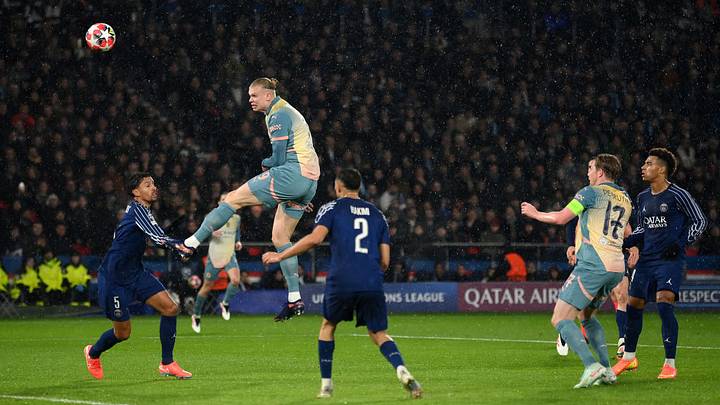 El Manchester City y el PSG se enfrentaron la última vez en Champions League en la primera fase de la temporada 2024/25 en el Parque de los Príncipes, el 22 de enero del 2025. (Photo by Mike Hewitt/Getty Images)