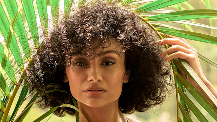 Nazanin Mandi was photographed by Yu Tsai in Jamaica. 