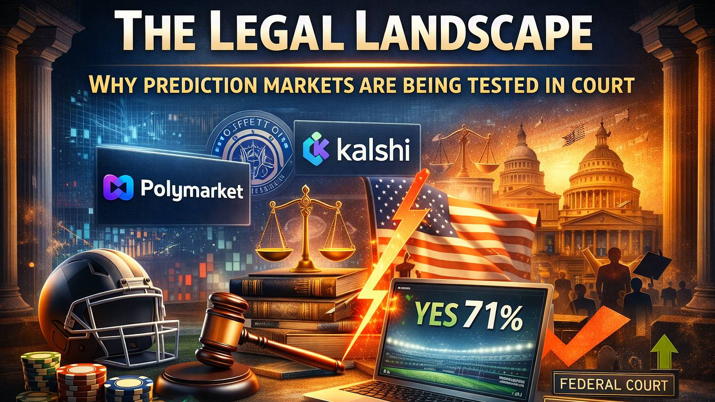 The Legal Landscape — Why Prediction Markets Are Being Tested in Court