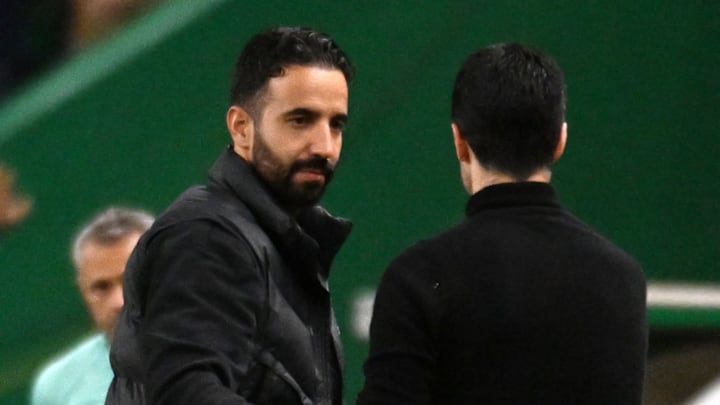 Mikel Arteta faces up against new Man Utd manager Ruben Amorim