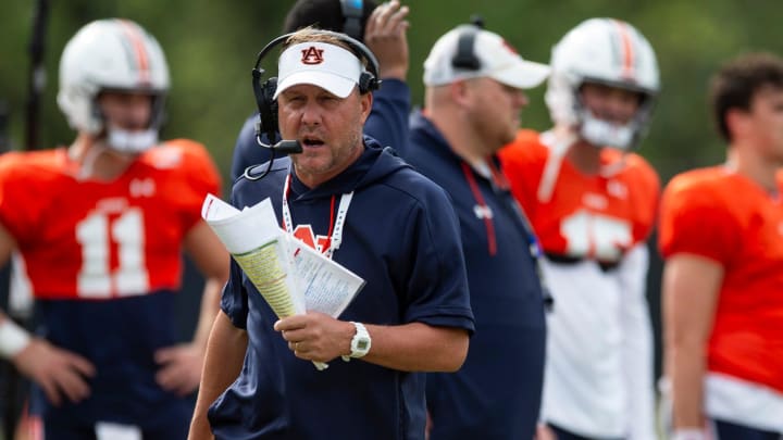 Auburn Tigers head coach Hugh Freeze