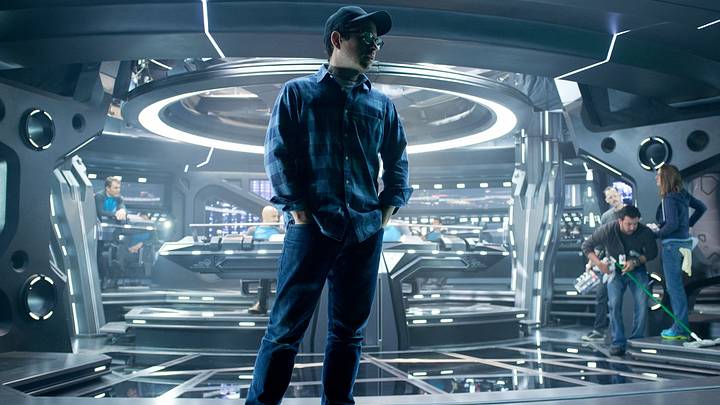 Photo credit: Zade Rosenthal. J.J. Abrams on the set of STAR TREK INTO DARKNESS from Paramount Pictures and Skydance Productions. © 2013 Paramount 
