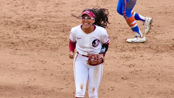 Florida State softball took down the University of Florida Gators 3-1 on April 22.