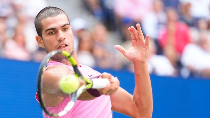 Alcaraz has breezed through to the fourth round of the U.S. Open without dropping a set. 