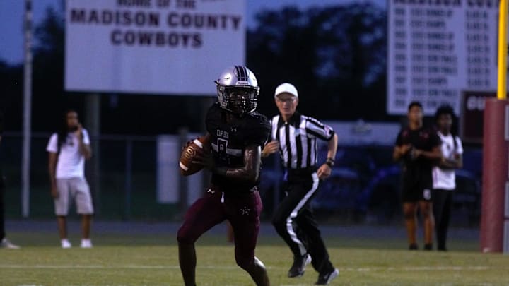 Lincoln football beat Madison County 29-7 on Friday, Aug. 30, 2024 at Boot Hill in Madison County