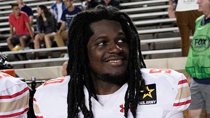 Birmingham Stallions  defensive end Jonathan Garvin (50)