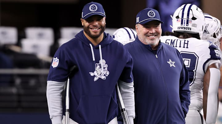 Dallas Cowboys QB Dak Prescott, HC Mike McCarthy