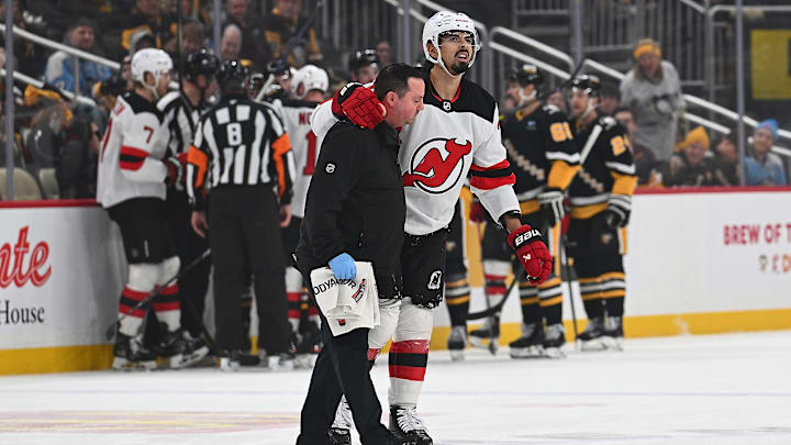 New Jersey Devils v Pittsburgh Penguins