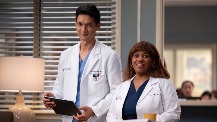 GREY’S ANATOMY - “Take Me to the River” - ABC. HARRY SHUM JR., CHANDRA WILSON GREY’S ANATOMY - “Take Me to the River” - ABC. HARRY SHUM JR., CHANDRA WILSON