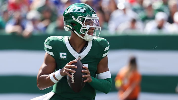 New York Jets quarterback Justin Fields
