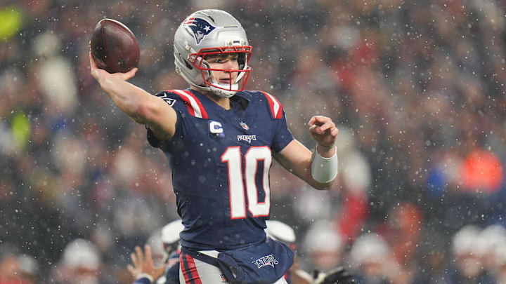 Drake Maye is set at +280 to be named Super Bowl MVP ahead of the AFC Championship.