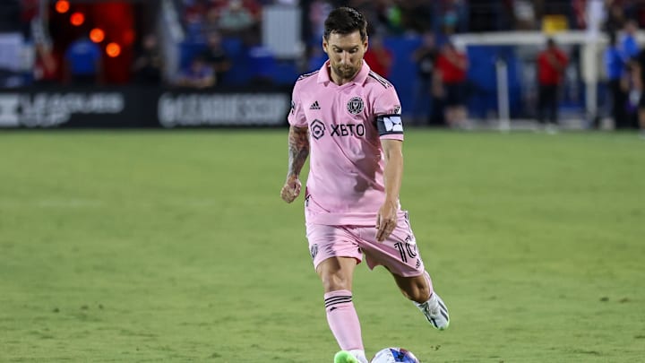 Leo Messi avec l'Inter Miami