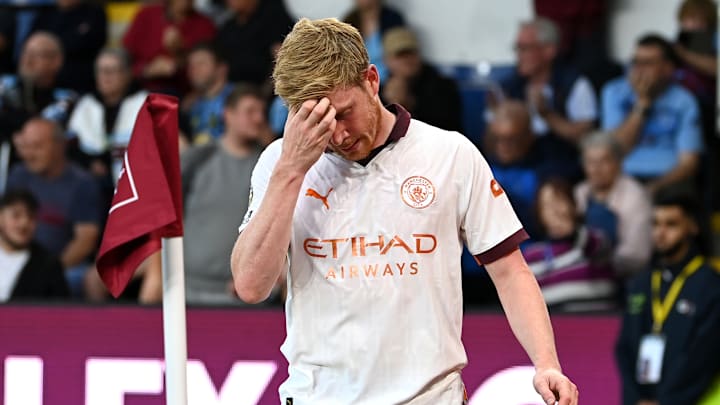 De Bruyne vive momento difícil no City por conta de lesões