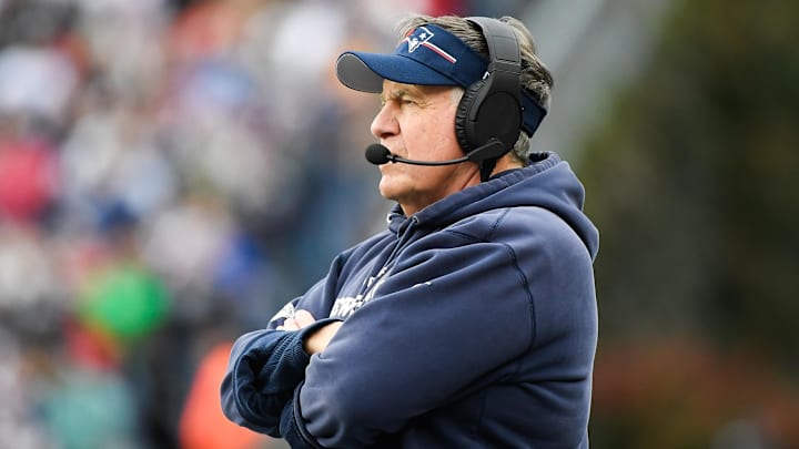 New England Patriots head coach Bill Belichick