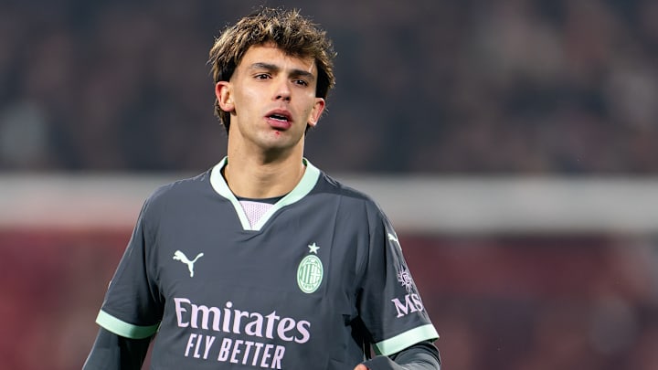 Joao Felix is on loan at AC Milan Joao Felix is on loan at AC Milan