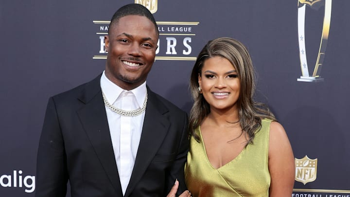 Caitlin Winfrey and Terry McLaurin