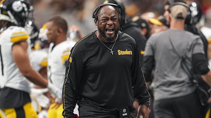 Pittsburgh Steelers head coach Mike Tomlin 