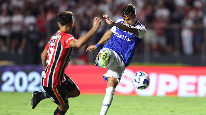 Cruzeiro x São Paulo se enfrentam pelo Brasileirão 2025