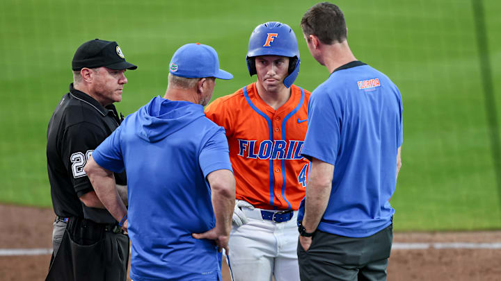 Cade Kurland left Tuesday's game after some concerns regarding his shoulder injury.