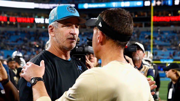 Frank Reich, Carolina Panthers and Dennis Allen, New Orleans Saints