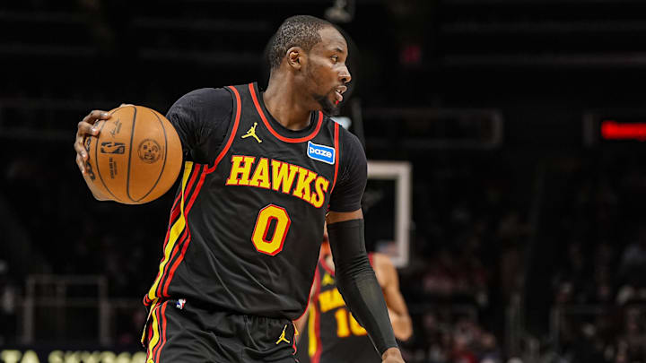 Atlanta Hawks forward Jonathan Kuminga scored a game-high 27 points in his debut for the franchise.