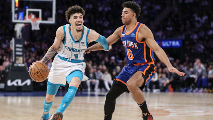 New York Knicks, Charlotte Hornets, LaMelo Ball