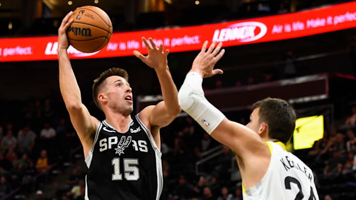 Joe Wieskamp - San Antonio Spurs v Utah Jazz