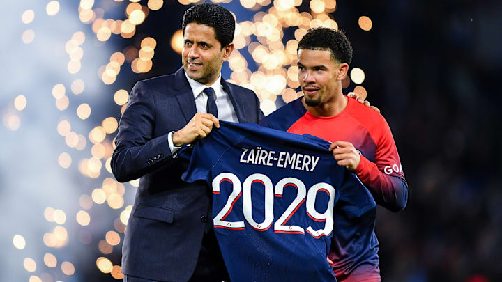 Warren Zaire-Emery Renews with PSG Until 2029.