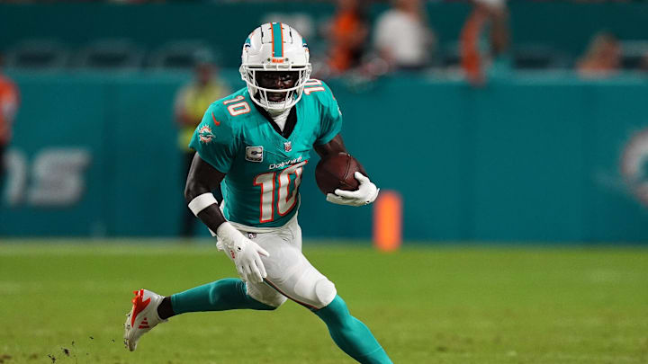 Miami Dolphins wide receiver Tyreek Hill.