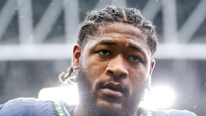 Ernest Jones IV of the Seattle Seahawks