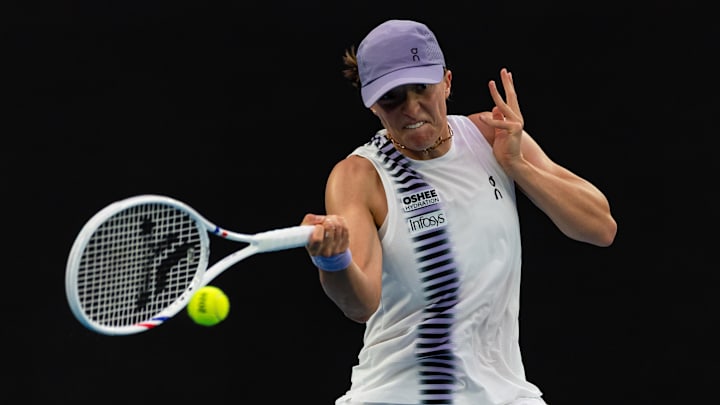 Iga Swiatek is a big favorite against Marie Bouzkova in the second round of the Australian Open.