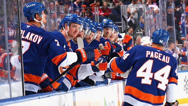 Detroit Red Wings v New York Islanders Detroit Red Wings v New York Islanders