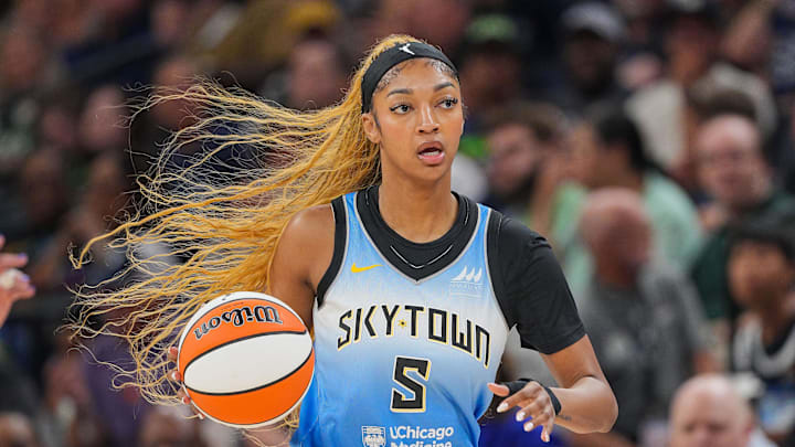 Chicago Sky forward Angel Reese.