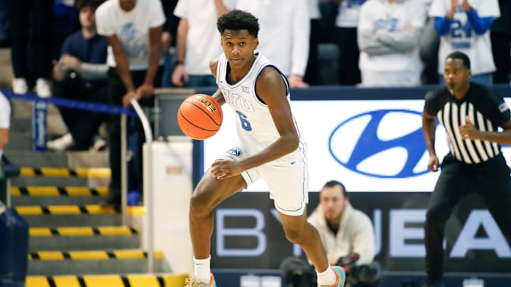 Kanon Catchings pushes the pace against Florida A&M.