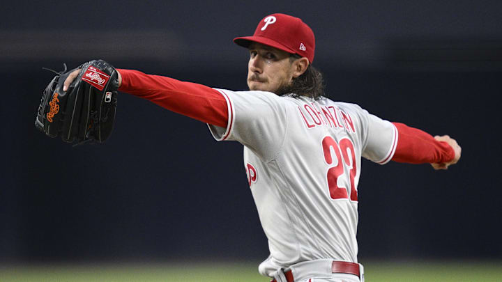 Sep 5, 2023; San Diego, California, USA; Philadelphia Phillies starting pitcher Michael Lorenzen