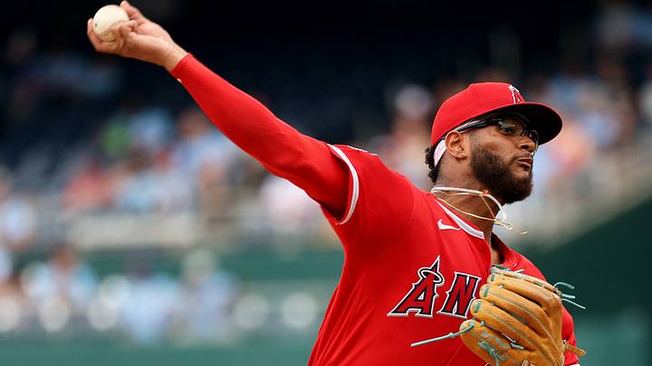 Sep 12, 2026; Washington, District of Columbia, USA; Los Angeles Angels pitcher Walbert Urena (57) throws during the first inning against the Washington Nationals at Nationals Park. Mandatory Credit: Daniel Kucin Jr.-Imagn Images Sep 12, 2026; Washington, District of Columbia, USA; Los Angeles Angels pitcher Walbert Urena (57) throws during the first inning against the Washington Nationals at Nationals Park. Mandatory Credit: Daniel Kucin Jr.-Imagn Images