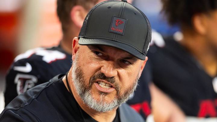Atlanta Falcons offensive line coach Dwayne Ledford Atlanta Falcons offensive line coach Dwayne Ledford