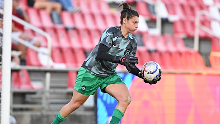 Michelle Betos spent three years as a goalkeeper at Gotham.