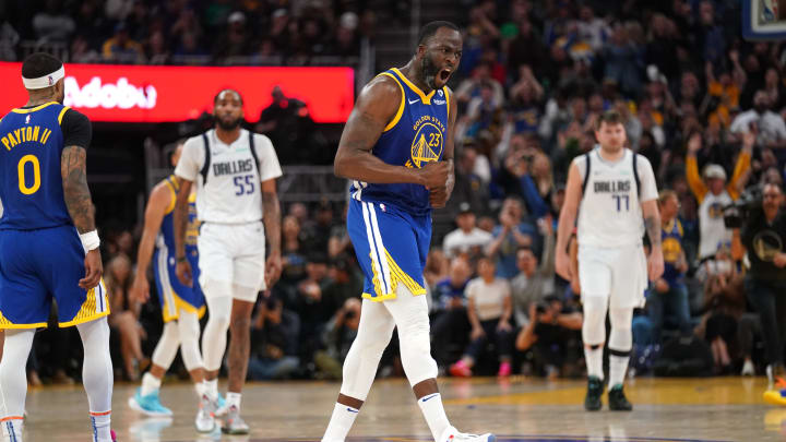 Apr 2, 2024; San Francisco, California, USA; Golden State Warriors forward Draymond Green (23)