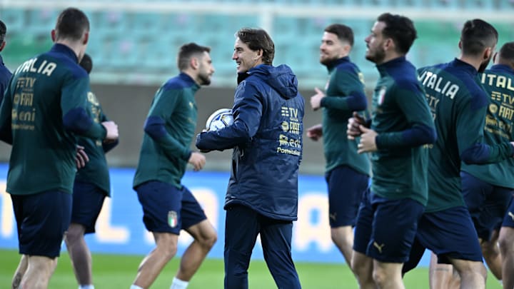 Allenamento azzurro Allenamento azzurro