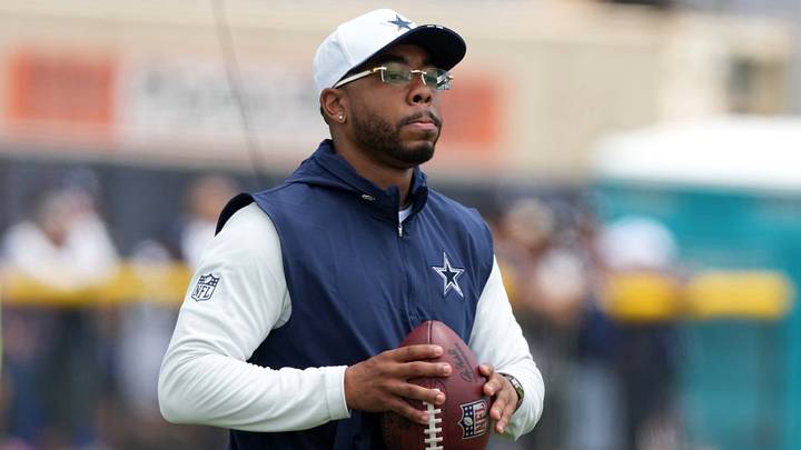 Dallas Cowboys defensive coordinator Christian Parker. Dallas Cowboys defensive coordinator Christian Parker.