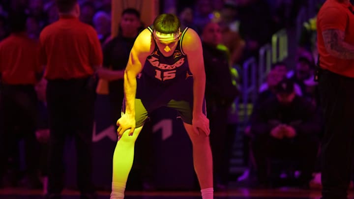 Dec 10, 2025; Los Angeles, California, USA; Los Angeles Lakers guard Austin Reaves (15) waits on the court during a time out in the second half against the San Antonio Spurs at Crypto.com Arena. Mandatory Credit: Jayne Kamin-Oncea-Imagn Images Dec 10, 2025; Los Angeles, California, USA; Los Angeles Lakers guard Austin Reaves (15) waits on the court during a time out in the second half against the San Antonio Spurs at Crypto.com Arena. Mandatory Credit: Jayne Kamin-Oncea-Imagn Images