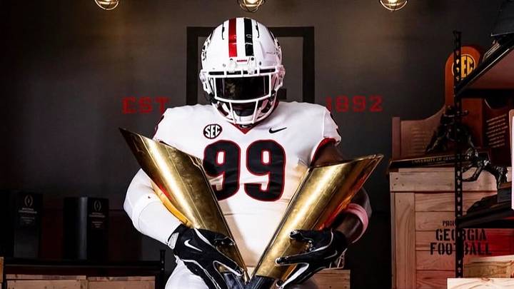 2027 defensive lineman Waylon Wooten during a recruiting visit to the University of Georgia 2027 defensive lineman Waylon Wooten during a recruiting visit to the University of Georgia