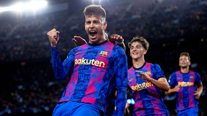 Pique a offert au Barça sa première victoire en C1 cette saison