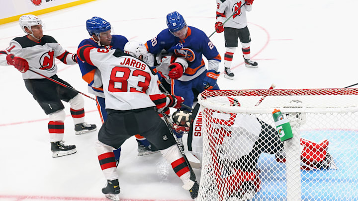 New Jersey Devils v New York Islanders New Jersey Devils v New York Islanders