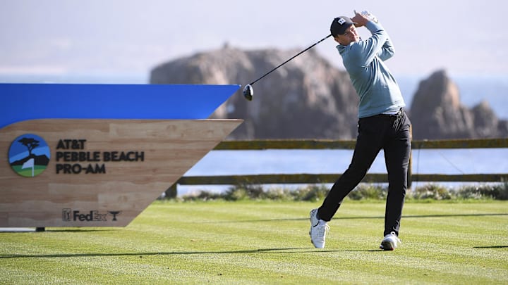 Jordan Spieth is making his 2025 debut at Pebble Beach. 