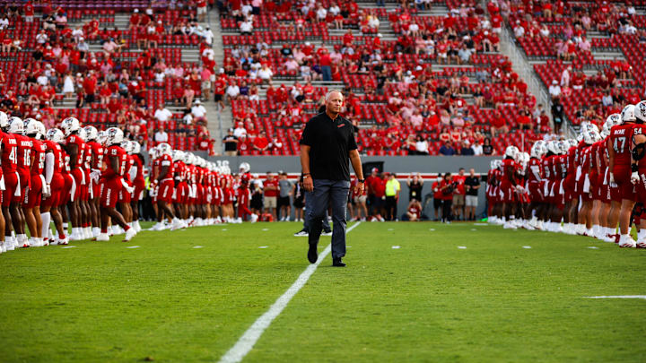 NC State football head coach Dave Doeren NC State football head coach Dave Doeren