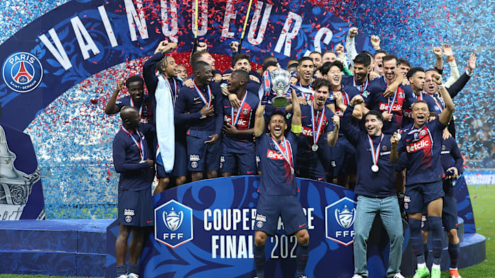 Olympique Lyonnais and PSG met in a thrilling Coupe de France final at Stade Pierre-Mauroy, with PSG securing a 2-1 victory to cap off a successful season under Luis Enrique.