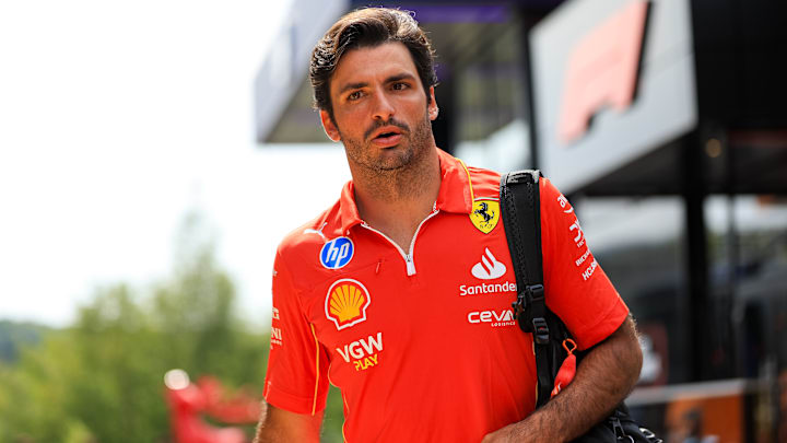 Carlos Sainz disputa en 2024 su última temporada con la escudería Ferrari 