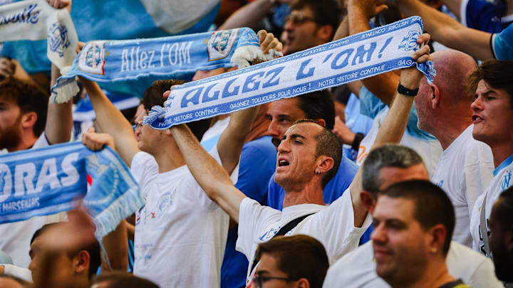 Supporters de l'Olympique de Marseille
